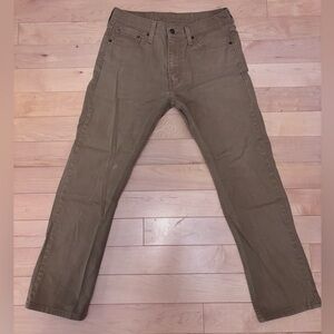 Levi's 513 Men's Tan Slim Straight Jeans 32/30